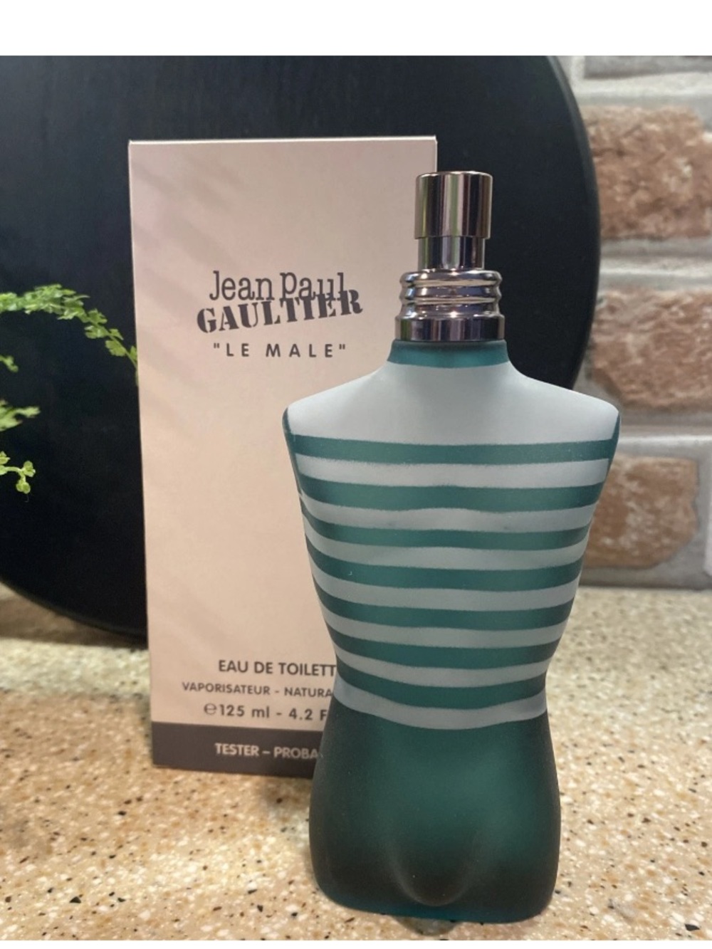JEAN PAUL GAULTIER "LE MALE" EDT NATURAL SPRAY 125 ML/4.2 FL.OZ. (Tester)